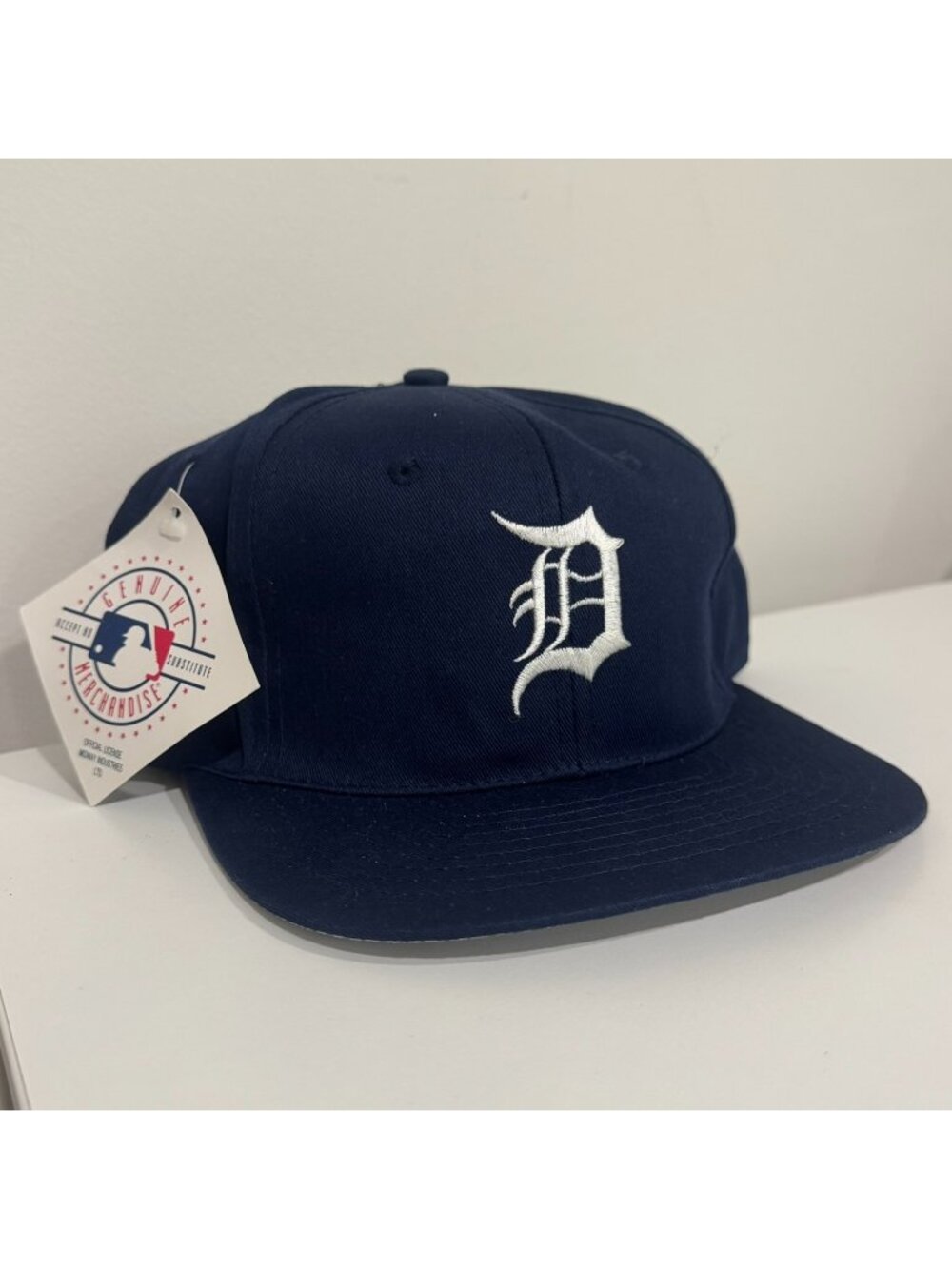 Vintage 1990s Detroit Tigers Genuine Merchandise MLB Snapback Hat Midway